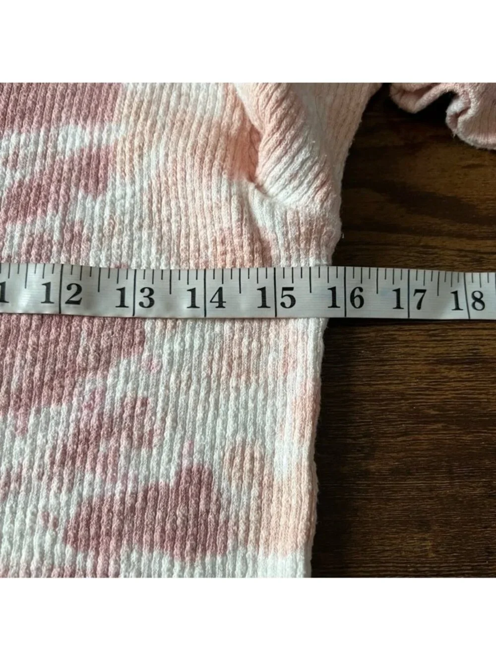 Free People We The Free Swirl Tie Dye Mock Neck Thermal Long Sleeve Size Large